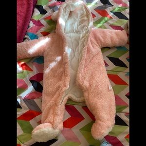 Baby Pink Snowsuit